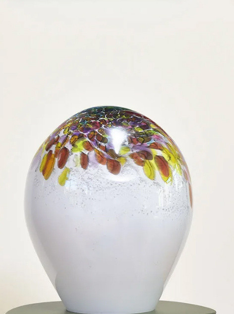 Loranto + Murrina, lamp wit+kleur, 3x deuk